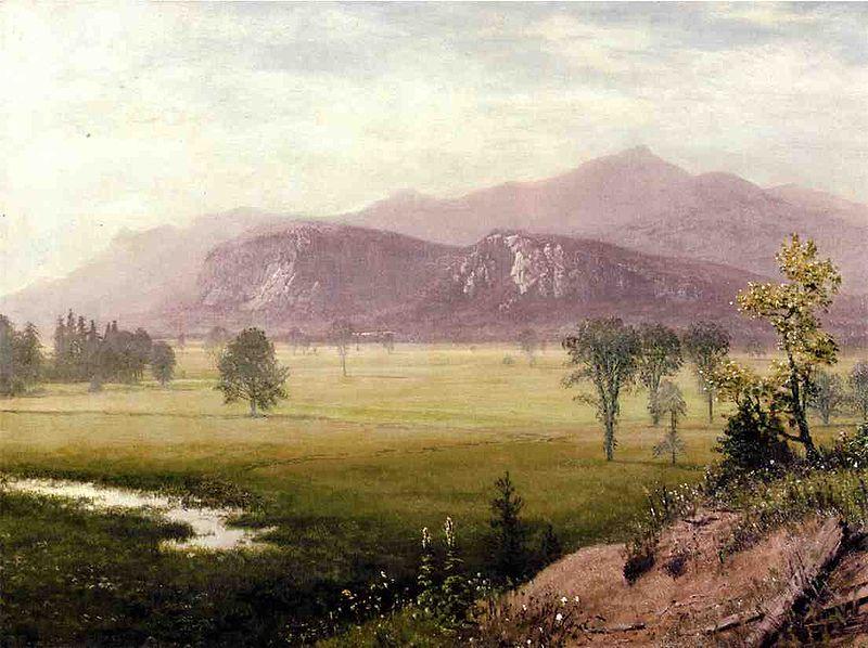 Albert Bierstadt Albert Bierstadt Conway Meadows New Hampshire oil painting image